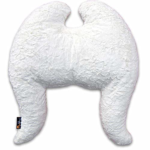 Flügelkissen, Classic (L) Naboa - Bezug und Füllung, Dekokissen vom Designer, Ergonomisches Kissen, Sofakissen, Lesekissen, Kuschelkissen von MeroWings