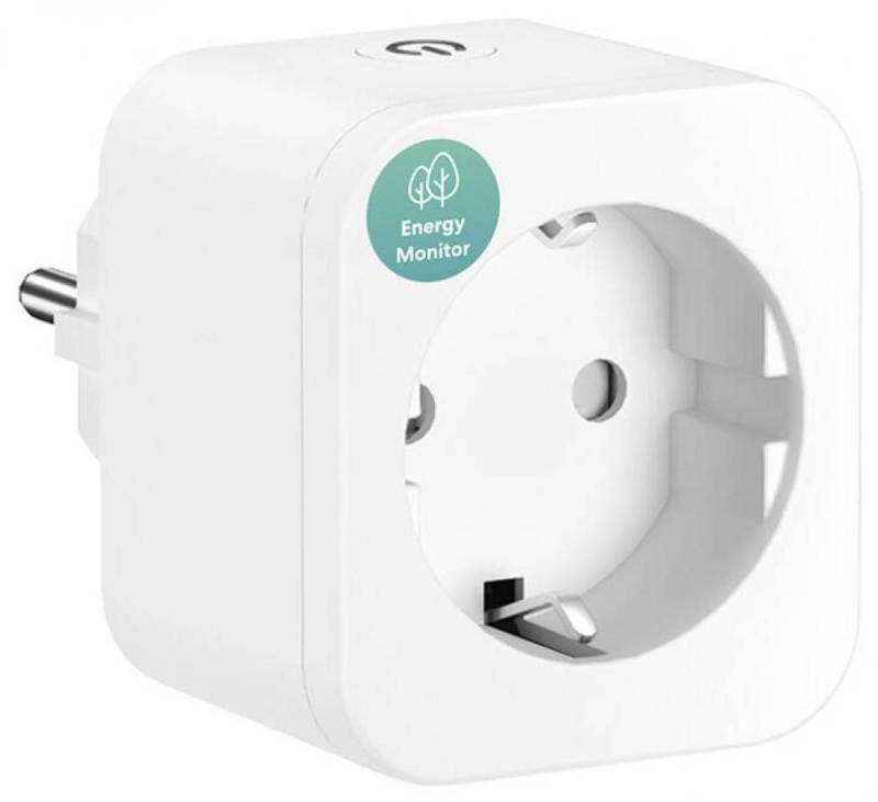 Meross WLAN-Steckdose Meross MSS305, intelligente WLAN-Steckdose mit Stromzähler, ohne von Meross