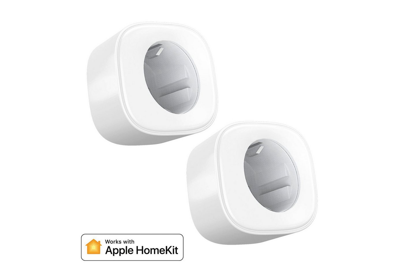 Meross WLAN-Steckdose Meross Smart Wi-Fi Plug, Classic Version, 2er Pack von Meross