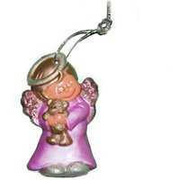 Engel Mit Teddybär Baum Ornament von MerrimentCrafts