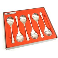 Alte Halle Besteck - Alveston Muster Box Set Mit 6 Suppe Löffeln 7 1/2" Alte Halle Besteck - Alveston Muster Box Set Mit 6 Suppe Löffeln 7 1/2" von MerrittRobinsonStore