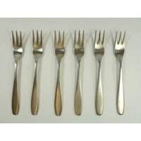 Alte Rathaus - Campden Muster Besteck 6 Gabeln Gebäck 6" Alte Rathaus - Campden Muster Besteck 6 Gabeln Gebäck 6" von MerrittRobinsonStore