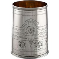 Antik - Sterling Silber Alexanderfeld Taufbecher 1802 von MerrittRobinsonStore
