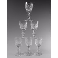 Edinburgh Crystal - Iona Cut Likörgläser 6Er Set von MerrittRobinsonStore