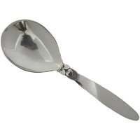 Georg Jensen Besteck - Kaktus Muster Großer Servierlöffel 10 1/4" von MerrittRobinsonStore