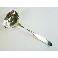 Hans Hansen Sterling Silber Besteck - Charlotte Sauce/Soße Schöpfkelle 18 cm von MerrittRobinsonStore