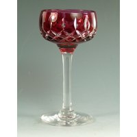 John Walsh Kristall - Farbene Weinglas 5 1/2"- Rubin Rot John Walsh Kristall - Farbene Weinglas 5 1/2"- Rubin Rot von MerrittRobinsonStore