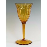 Moser Kristall - Art Deco Scheibenschliff Weinglas/Gläser 18 cm von MerrittRobinsonStore