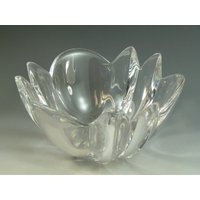 Orrefors Glas - Klare Kristall Große Obstschale 8 1/4" Orrefors Glas - Klare Kristall Große Obstschale 8 1/4" von MerrittRobinsonStore