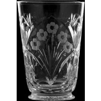 Royal Brierley Crystal - Springtime Schliff Becherglas/Gläser 11 cm von MerrittRobinsonStore