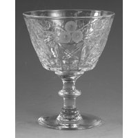 Tudor Kristall - Jack Lloyd Fruchtbildung Vine Champagner Glas/Gläser 4 1/8" von MerrittRobinsonStore