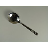 Viners Besteck - Silberne Rose Muster Frucht Löffel/Spoons 5 1/2" von MerrittRobinsonStore