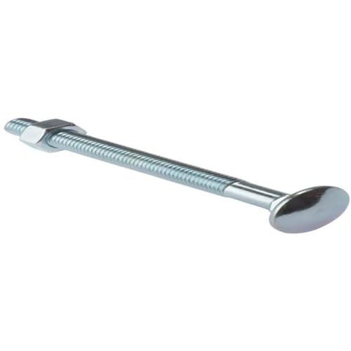 Bulk Hardware BH04832 Flachrundschraube und Mutter, M8 x 100 mm, 10 Stück Bulk Hardware BH04832 Flachrundschraube und Mutter, M8 x 100 mm, 10 Stück von Merriway