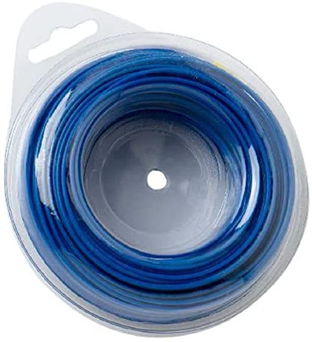 Bulk Hardware Mähfaden für Motorsense 1.6 mm x 210 m Blau von Merriway