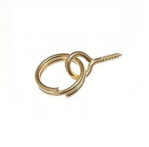 Bulk Hardware bh04793 Medium Schraube Ring – Braun (20 Stück) von Merriway