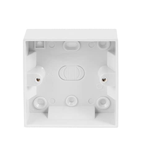 Bulk Hardware bh04932 geformte Lichtschalter Oberfläche Aufputzdosen 1-Fach 25 mm tief Bulk Hardware bh04932 geformte Lichtschalter Oberfläche Aufputzdosen 1-Fach 25 mm tief von Merriway