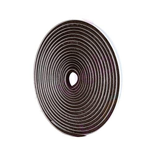 Bulk Hardware bh04956 Selbstklebende Flor Wetter Strip Wasserdicht, 10 mm x 5 m – Weiß von Merriway