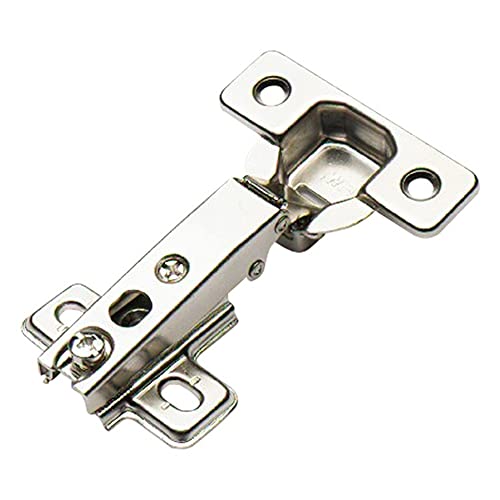 Bulk Hardware bh05108 Kabinett Scharnier 35 Mm 95 Grad Kreuzschlitz ZP zum Aufschieben, Set 12 Stück von Merriway