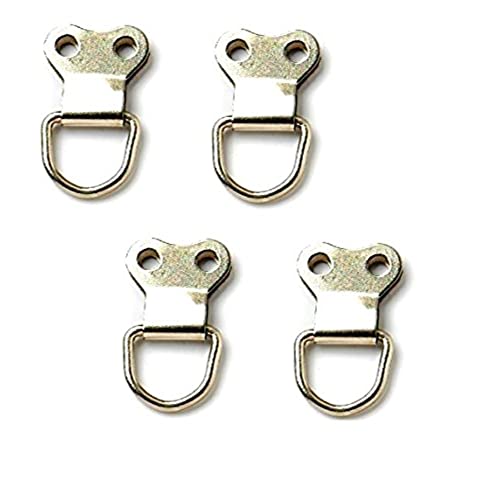 Bulk Hardware bh05347 Bilderrahmen zum Aufhängen D-Ring groß vernickelt, Set 25 Stück Bulk Hardware bh05347 Bilderrahmen zum Aufhängen D-Ring groß vernickelt, Set 25 Stück von Merriway