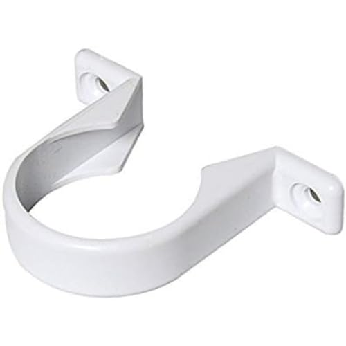 Bulk Hardware bh05556 Rohr Clip 40 mm, Set von 8 Stück von Merriway