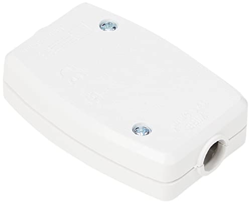 Bulk Hardware bh05734 Flex-Verbinder mit 3-terminal, 13 Amp – Weiß von Merriway
