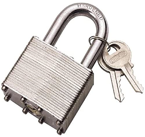 Bulk Hardware bh05831 schwere laminiert Stahl Vorhängeschloss, 50 mm (5,1 cm) von Merriway