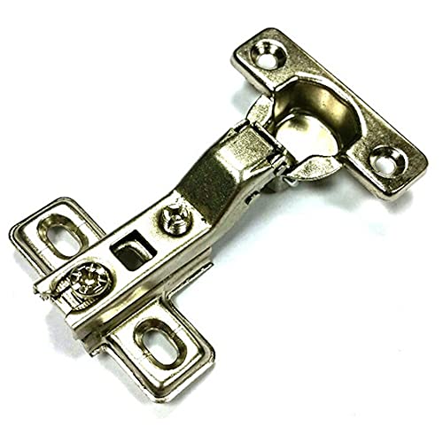 Bulk Hardware bh06007 Kabinett Scharnier 26 mm 95 Grad Kreuzschlitz ZP zum Aufschieben Rundum, Set von 2 Stück von Merriway
