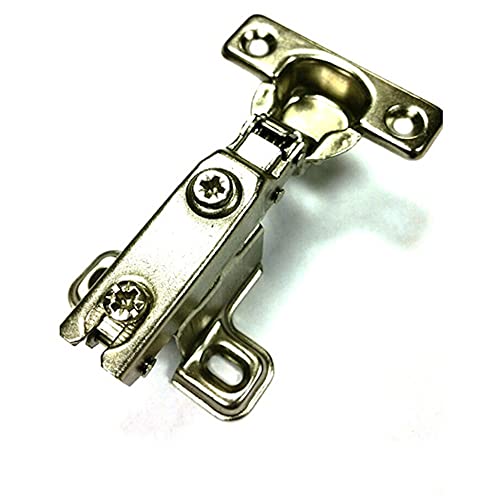 Bulk Hardware bh06013 Kabinett Scharnier 26 mm 95 Grad Soft Close ZP zum Aufschieben Rundum, Set von 2 Stück von Merriway