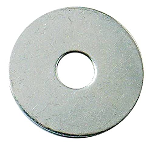 Bulk Hardware bh06112 Penny Reparatur Schutzblech Fender Waschmaschine 50 mm Durchmesser X 10 mm Loch, Set von 50 Stück von Merriway