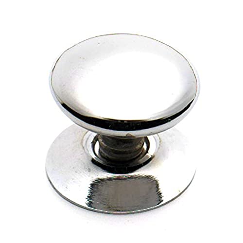 Bulk Hardware bh06150 Türknauf Messing verchromt viktorianischen 32 mm, Set 4 Stück von Merriway
