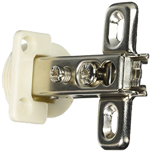 Bulk Hardware bh06220 Kabinett Scharnier 26 mm 95 Grad Kreuzschlitz ZP zum Aufschieben Cup, Set 10 Stück von Merriway