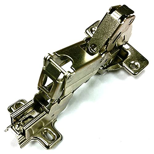 Bulk Hardware bh06229 Kabinett Scharnier 35 Mm 190 Grad Kreuzschlitz ZP zum Aufschieben Rundum, Set 10 Stück von Merriway