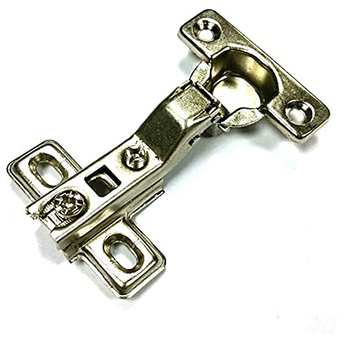 Bulk Hardware bh06251 Kabinett Scharnier 26 mm 95 Grad Kreuzschlitz ZP zum Aufschieben Hälfte Overlay, Set 20 Stück von Merriway