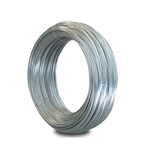Merriway BH00324 1 mm x 80 m Verzinkter Gartendraht, Weiß von Merriway