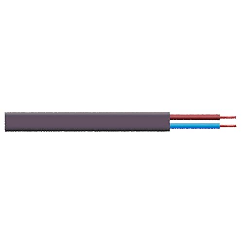 Merriway BH01498 0,5 mm 2-adrige Kabel 2192Y, 10 m, Schwarz / Weiß von Merriway