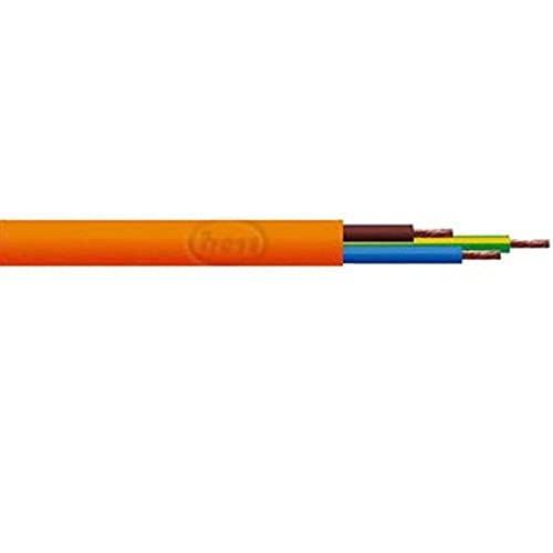 Merriway BH01504 0,75 mm 3-adrige flexible Kabel 3183Y, 20 m, Orange / Weiß von Merriway