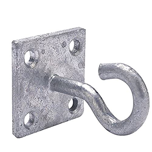 Merriway BH01877 8 mm Stahlbeschichteter Haken, Weiß von Merriway