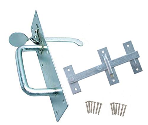 Merriway BH02044 Hochbelastbarer Suffolk-Riegel 180 mm, Verzinkt, Weiß Merriway BH02044 Hochbelastbarer Suffolk-Riegel 180 mm, Verzinkt, Weiß von Merriway