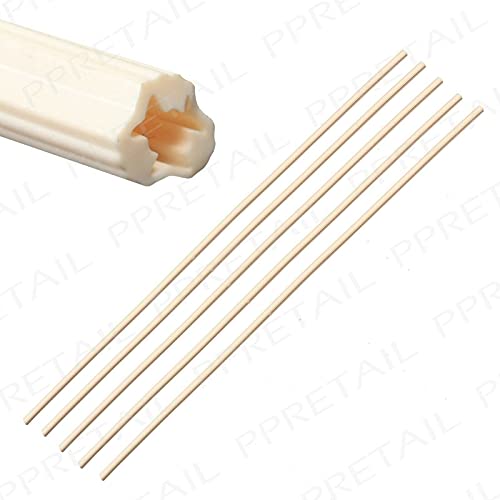 Merriway BH02062 PVC-Mauerdübel 300 mm, Weiß, 10 Stück von Merriway