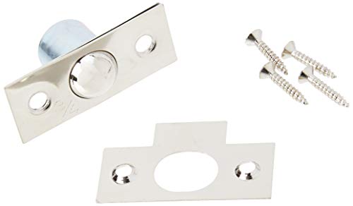 Merriway BH03031 Kugelschnäpper 19 mm, Vernickelt / Weiß von Merriway