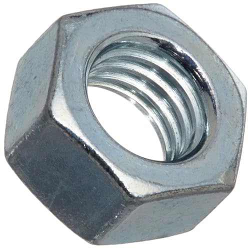 Merriway BH03665 M5 Stahl-Sechskantmutter, Weiß, 100 Stück von Merriway