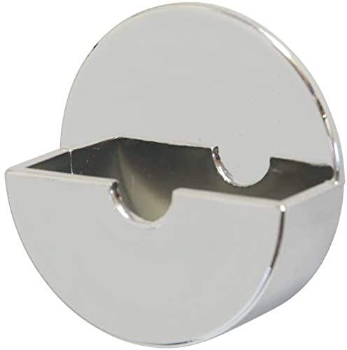 Merriway BH03850 Stecker Tidy selbstklebend Verchromt, Weiß von Merriway
