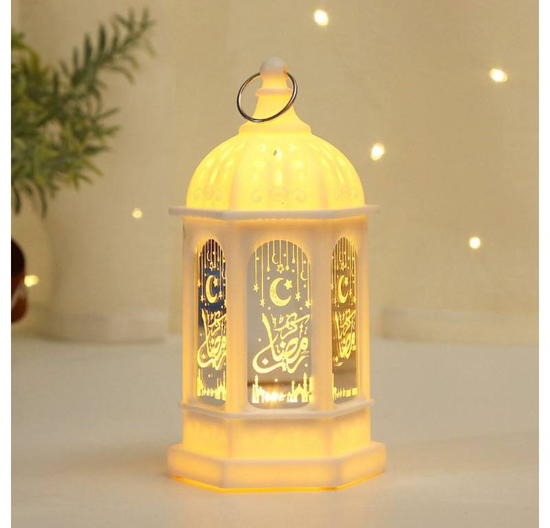 Merry 2024 Kerzenhalter LED Nachtlicht Ramadan,LED Eid Mubarak Laterne Lichter (2 St), Hängende Laterne,Ramadan Deko Licht von Merry 2024