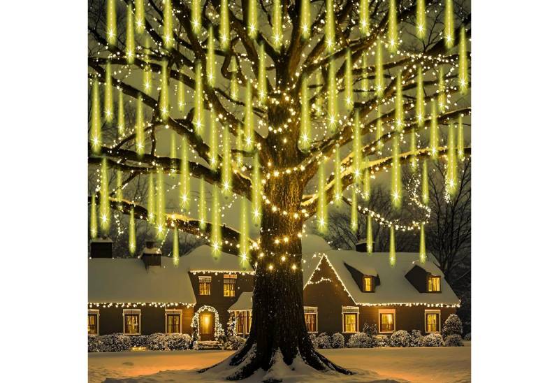 Merry 2024 LED-Lichterkette LED-Lichterkette Meteorschauer Regen Lichter,LED Dekolicht, Eiszapfen Regentropfen,30/50cm,LED Dekolicht Merry 2024 LED-Lichterkette LED-Lichterkette Meteorschauer Regen Lichter,LED Dekolicht, Eiszapfen Regentropfen,30/50cm,LED Dekolicht von Merry 2024
