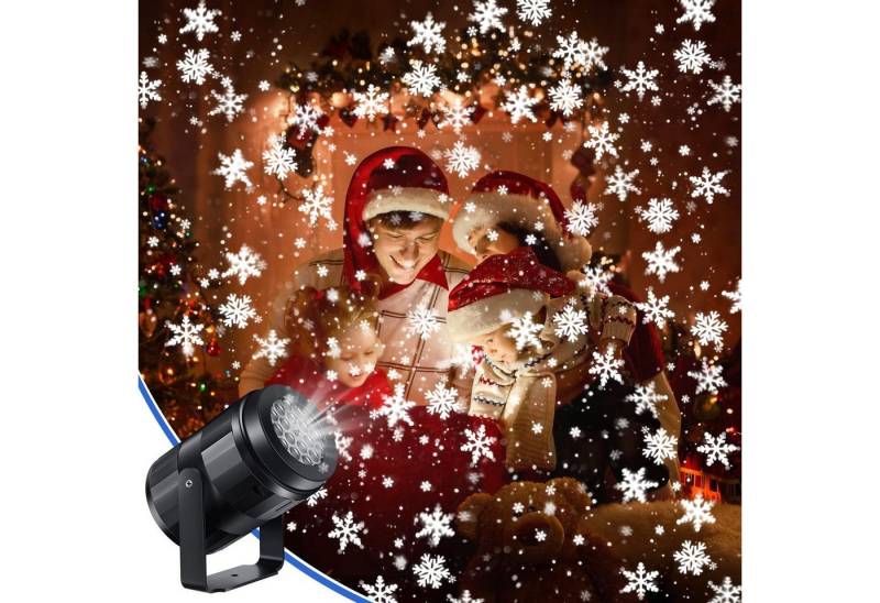Merry 2024 Projektionslampe LED Projektorlampe Weihnachten,LED Dekolicht Projektionslicht, Normaler Stil, LED-Sternenhimmel von Merry 2024