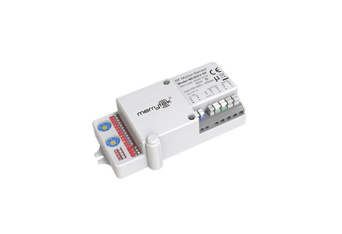 Merrytek Bewegungsmelder MC053VRF Mikrowelle Bewegungsmelder mit RF-Funknetzwerk, Dimmfunktion Merrytek Bewegungsmelder MC053VRF Mikrowelle Bewegungsmelder mit RF-Funknetzwerk, Dimmfunktion von Merrytek