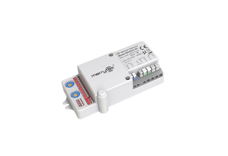 Merrytek Bewegungsmelder MC053VRF Mikrowelle Bewegungsmelder mit RF-Funknetzwerk, Dimmfunktion von Merrytek
