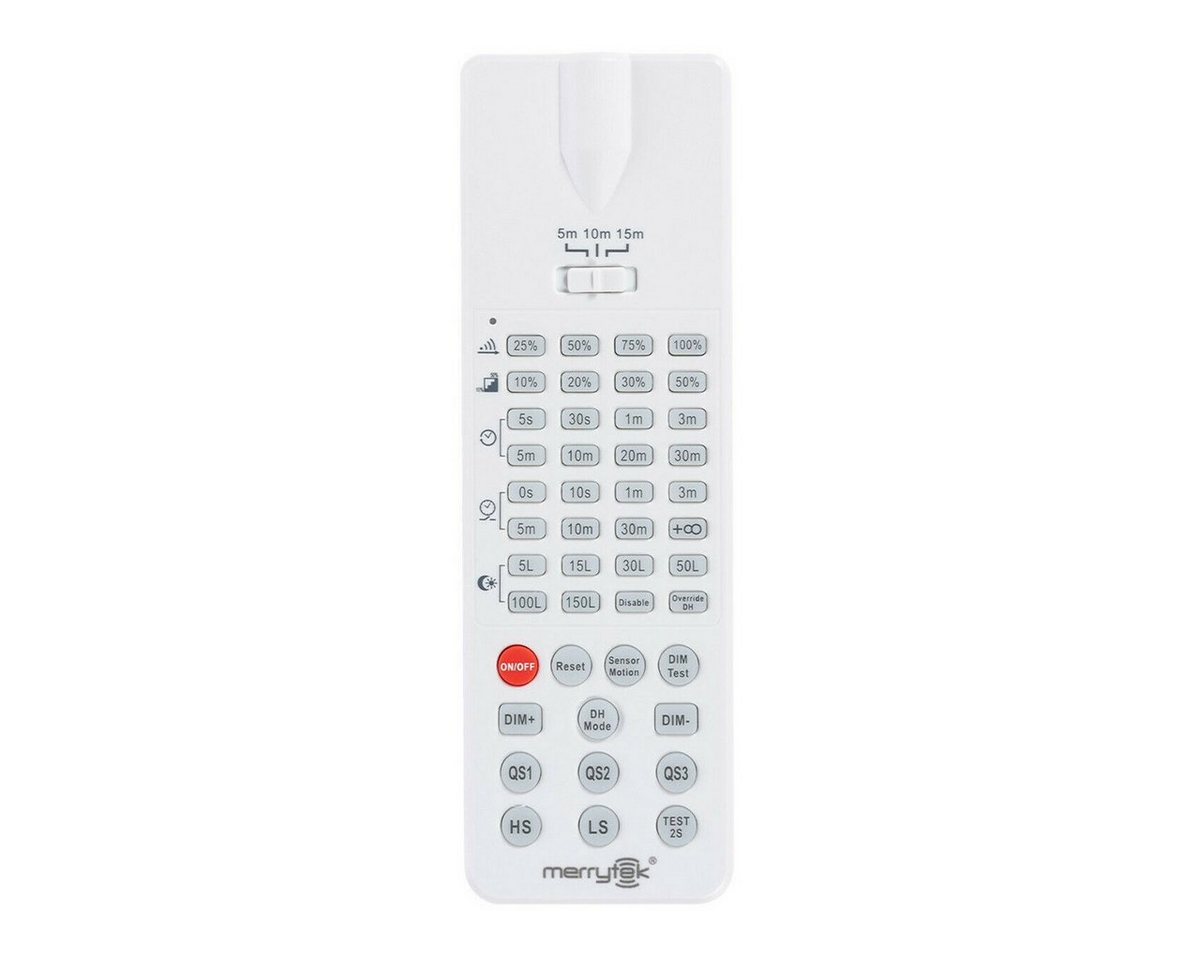 Merrytek Bewegungsmelder Merrytek MH10 Fernbedienung IR für RC-Sensoren MC054V RC2 MC079D RC.. Merrytek Bewegungsmelder Merrytek MH10 Fernbedienung IR für RC-Sensoren MC054V RC2 MC079D RC.. von Merrytek