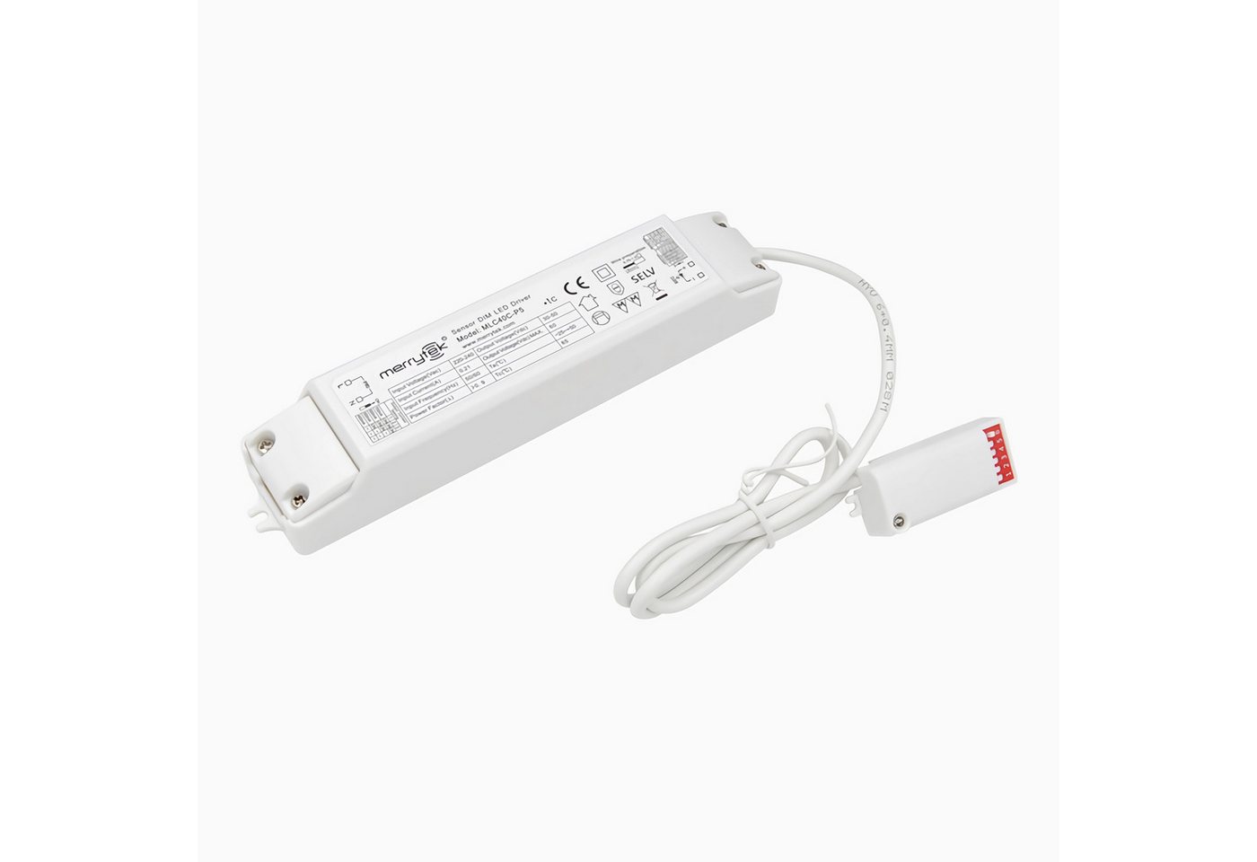 Merrytek MLC40C-P5 40W push DIM LED Treiber mit Mikrowelle Bewegungsmelder LED Trafo Merrytek MLC40C-P5 40W push DIM LED Treiber mit Mikrowelle Bewegungsmelder LED Trafo von Merrytek
