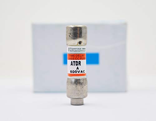 Mersen ATDR 30, 30 A Time-Delay Class CC Kleindimensionale Sicherung, 600 VAC, 13/32 Zoll Durchmesser x 3,8 cm Länge von Mersen